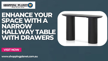 Enhance Your Space With a Narrow Hallway Table With Drawers
