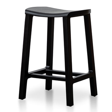 Oliver - Wooden Bar Stool - Black-0