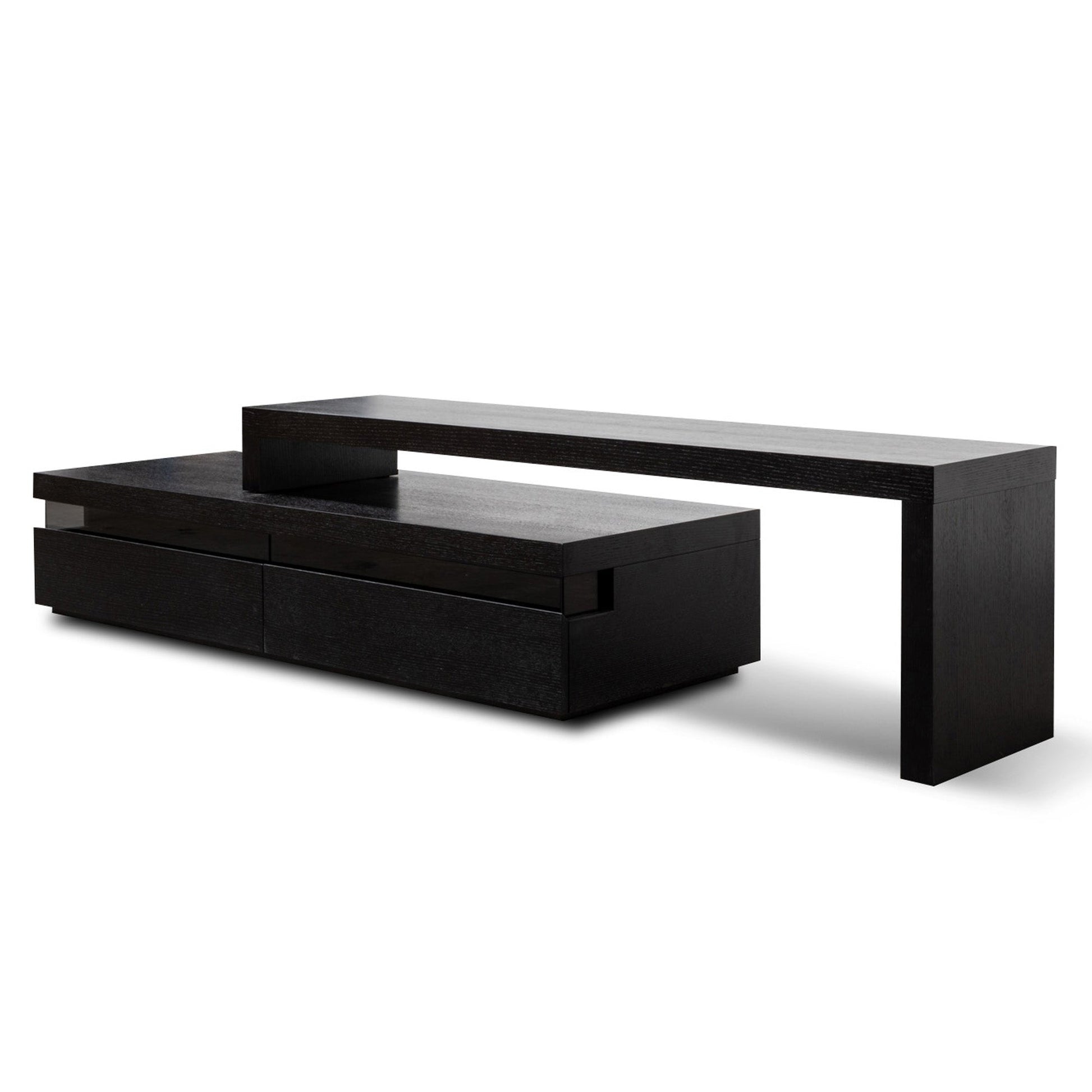 Xavier TV Entertainment Unit - Lowline - Black-0