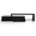 Xavier TV Entertainment Unit - Lowline - Black-3