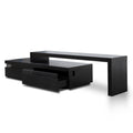 Xavier TV Entertainment Unit - Lowline - Black-4