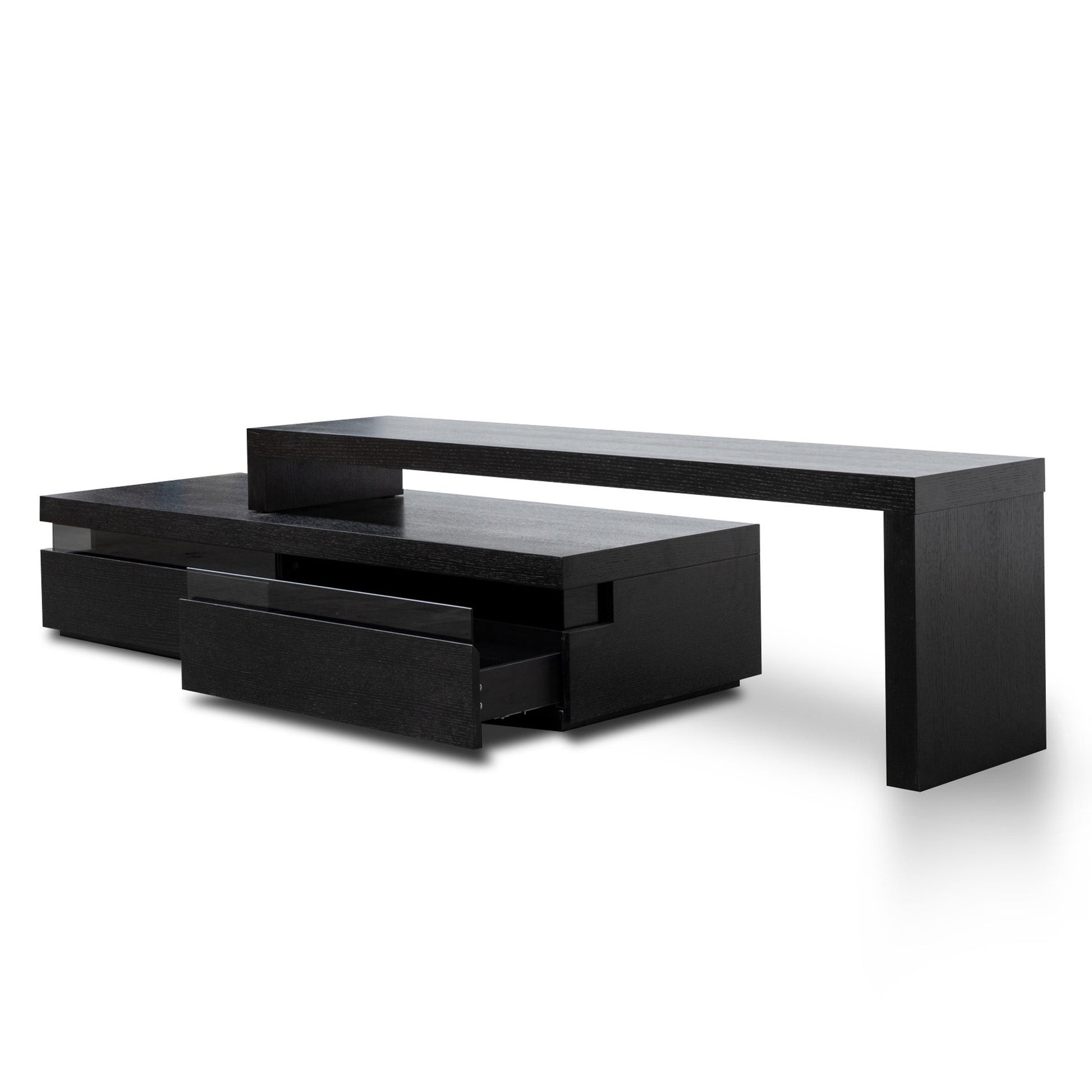 Xavier TV Entertainment Unit - Lowline - Black-4