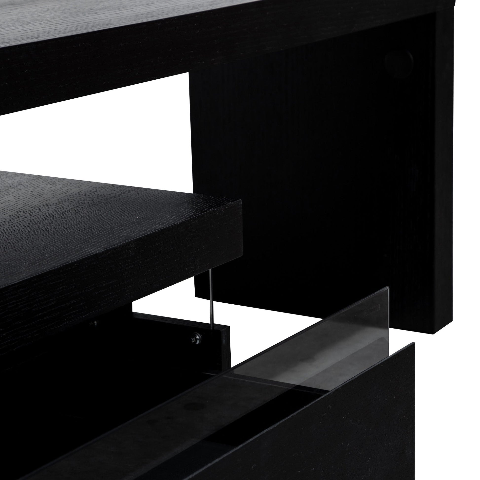 Xavier TV Entertainment Unit - Lowline - Black-6