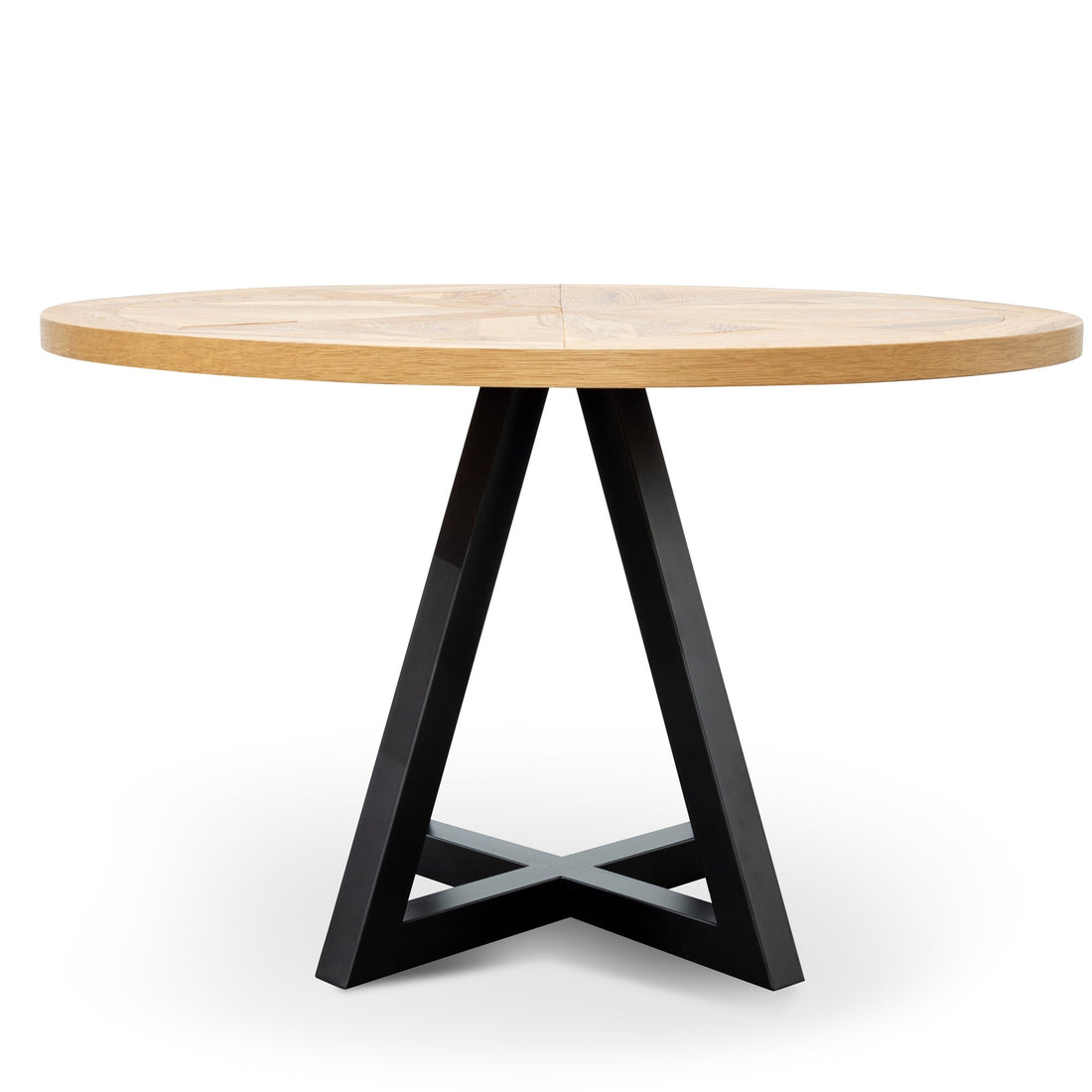 Ethan Round Dining Table - Oak-0