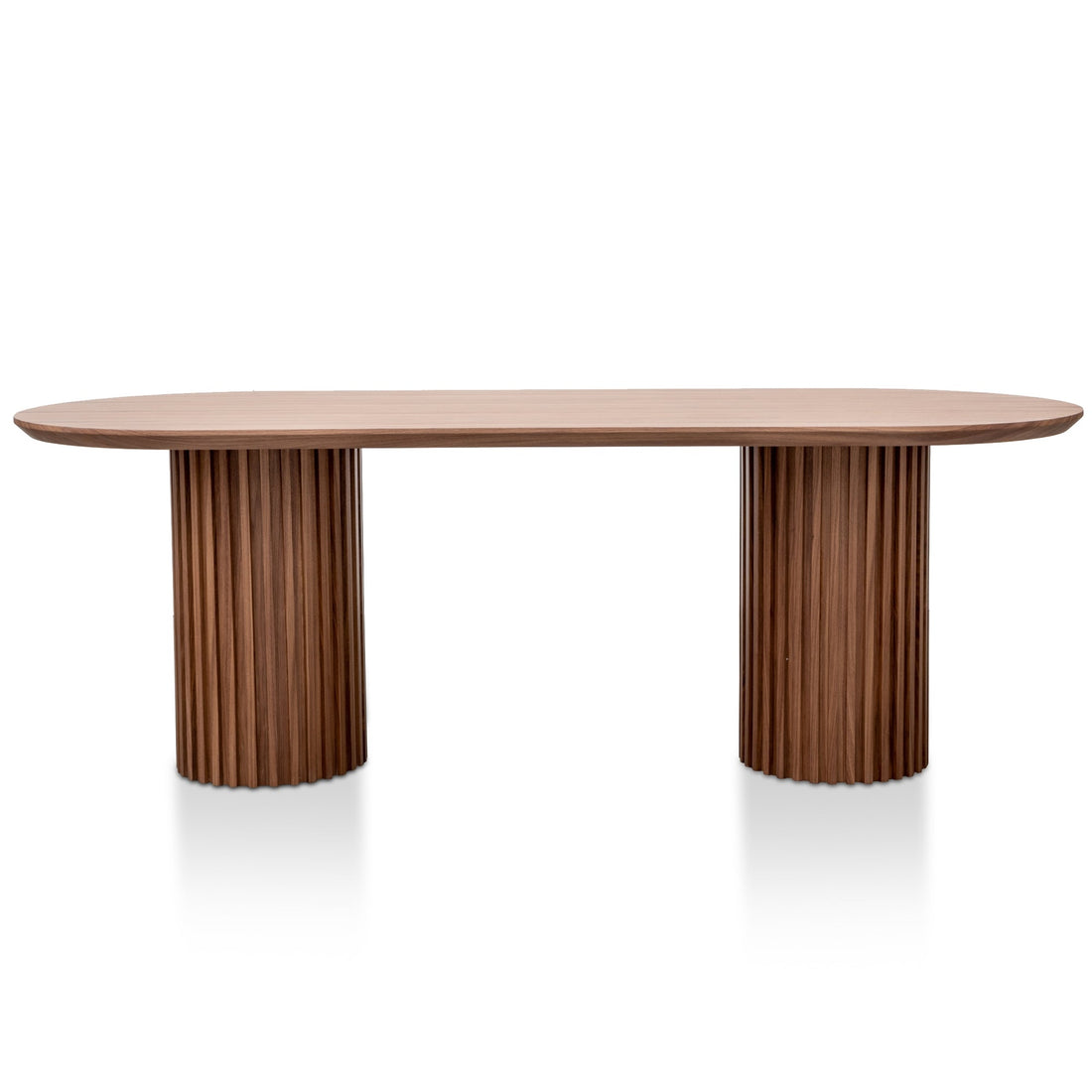 Julia 2.2m Dining Table - Walnut-0