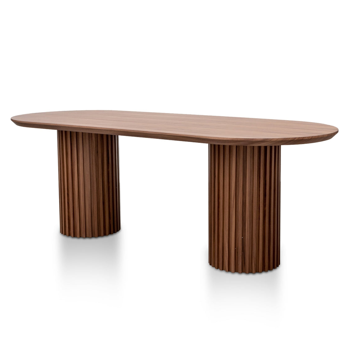 Julia 2.2m Dining Table - Walnut-0