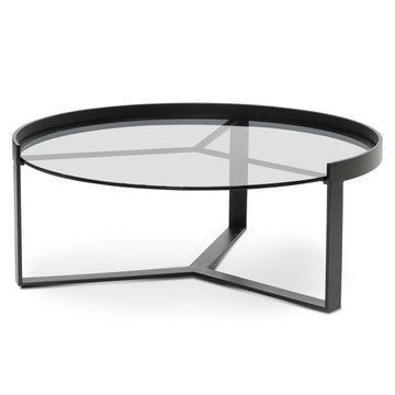 Julia70cm Glass Coffee Table - Large-0