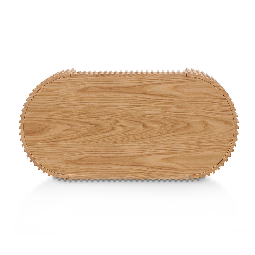 Bob 1.3m Coffee Table - Natural Oak-0