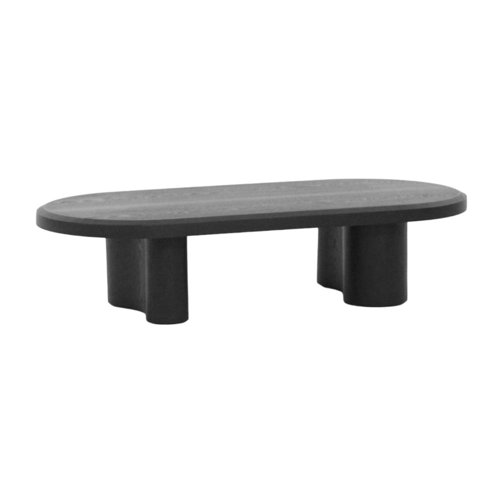 Luna 1.5m Coffee Table - Full Black-0