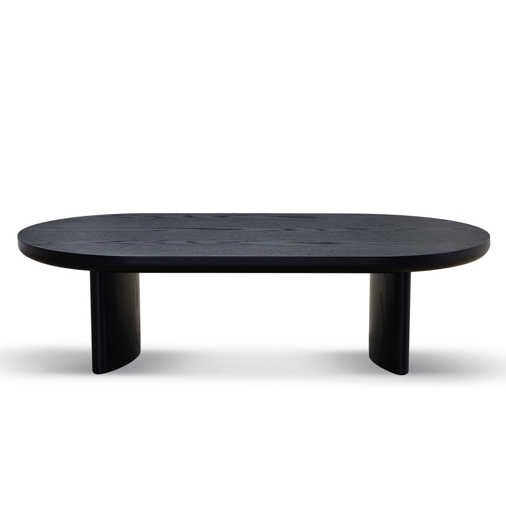 Isaac 1.3m Coffee Table - Full Black-0