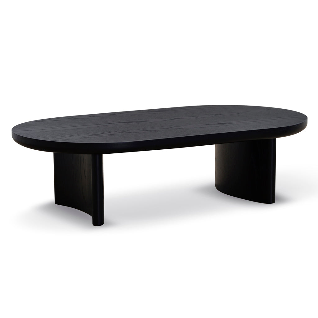 Isaac 1.3m Coffee Table - Full Black-0