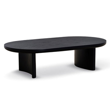 Isaac 1.3m Coffee Table - Full Black-0