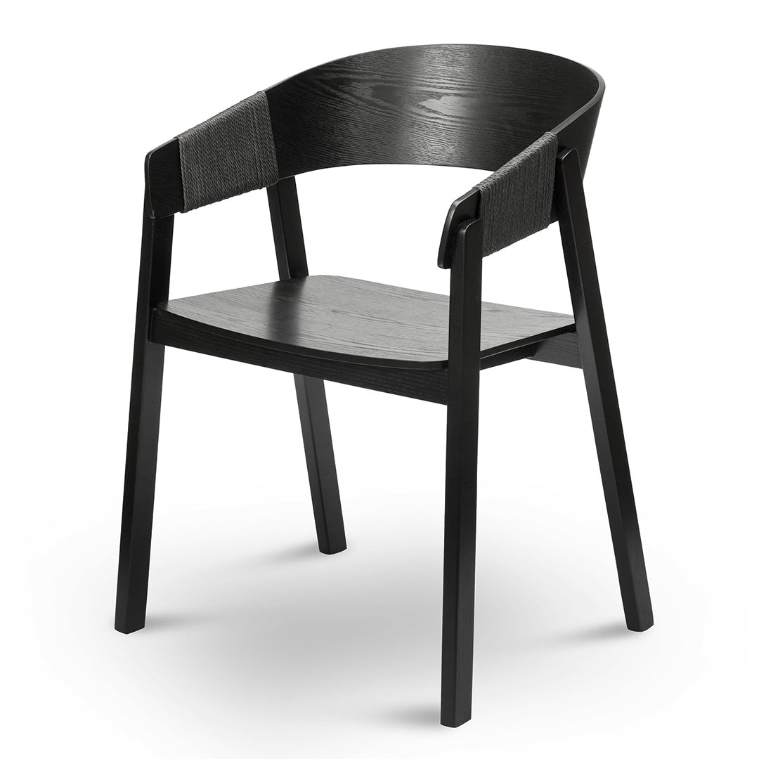 Charlie Dining Chair - Full Black (Set of 2)-0