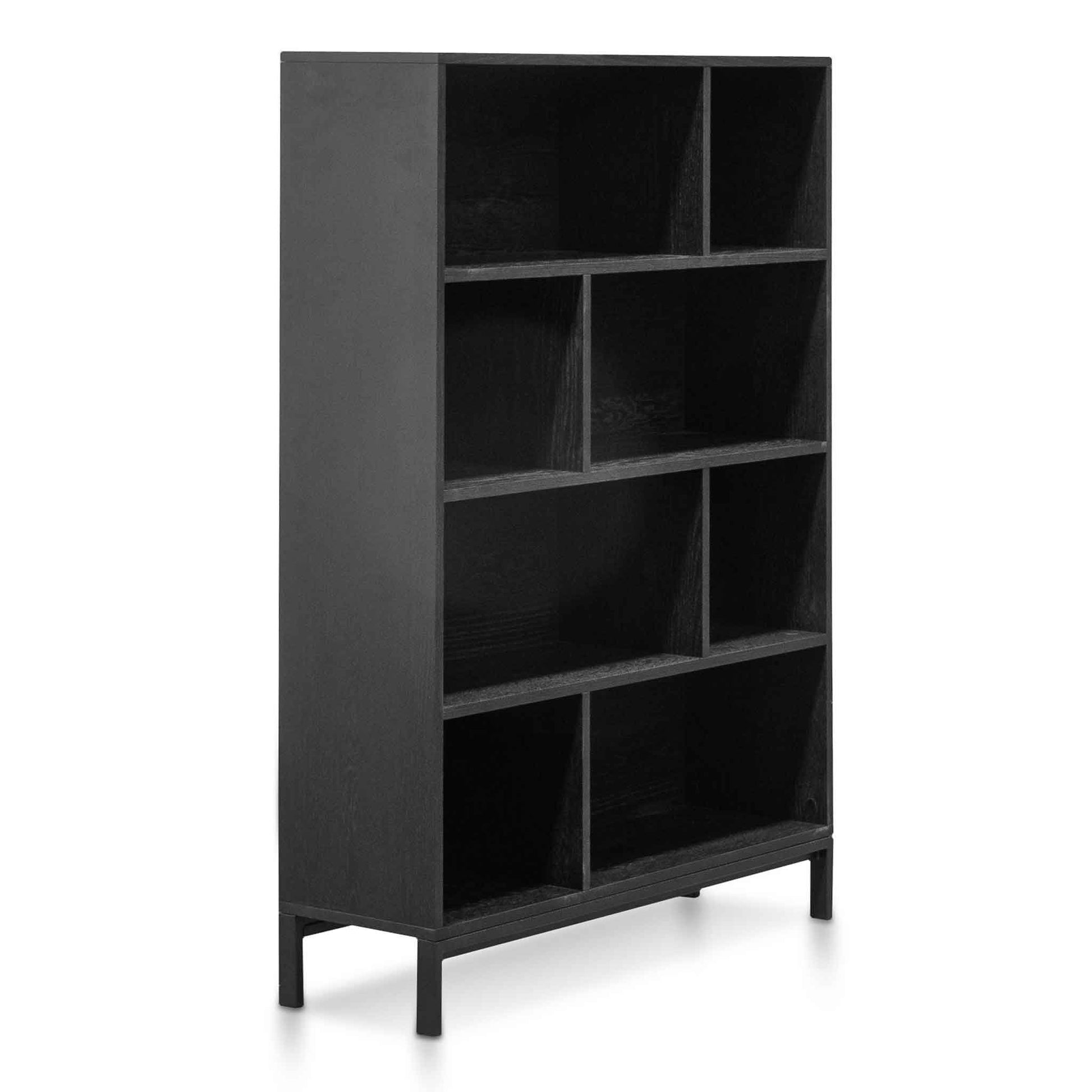 Kevin Deakin Wooden Bookcase - Black-5