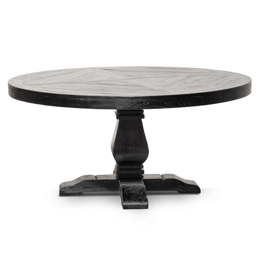 Michael6m Round Dining Table - Full Black-0