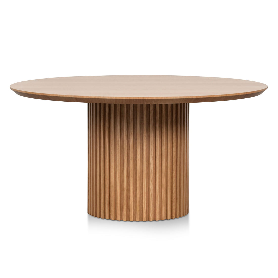 Kevin 1.5m Wooden Round Dining Table - Natural-0