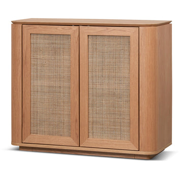Nancy 100cm Sideboard Unit - Natural Oak-0