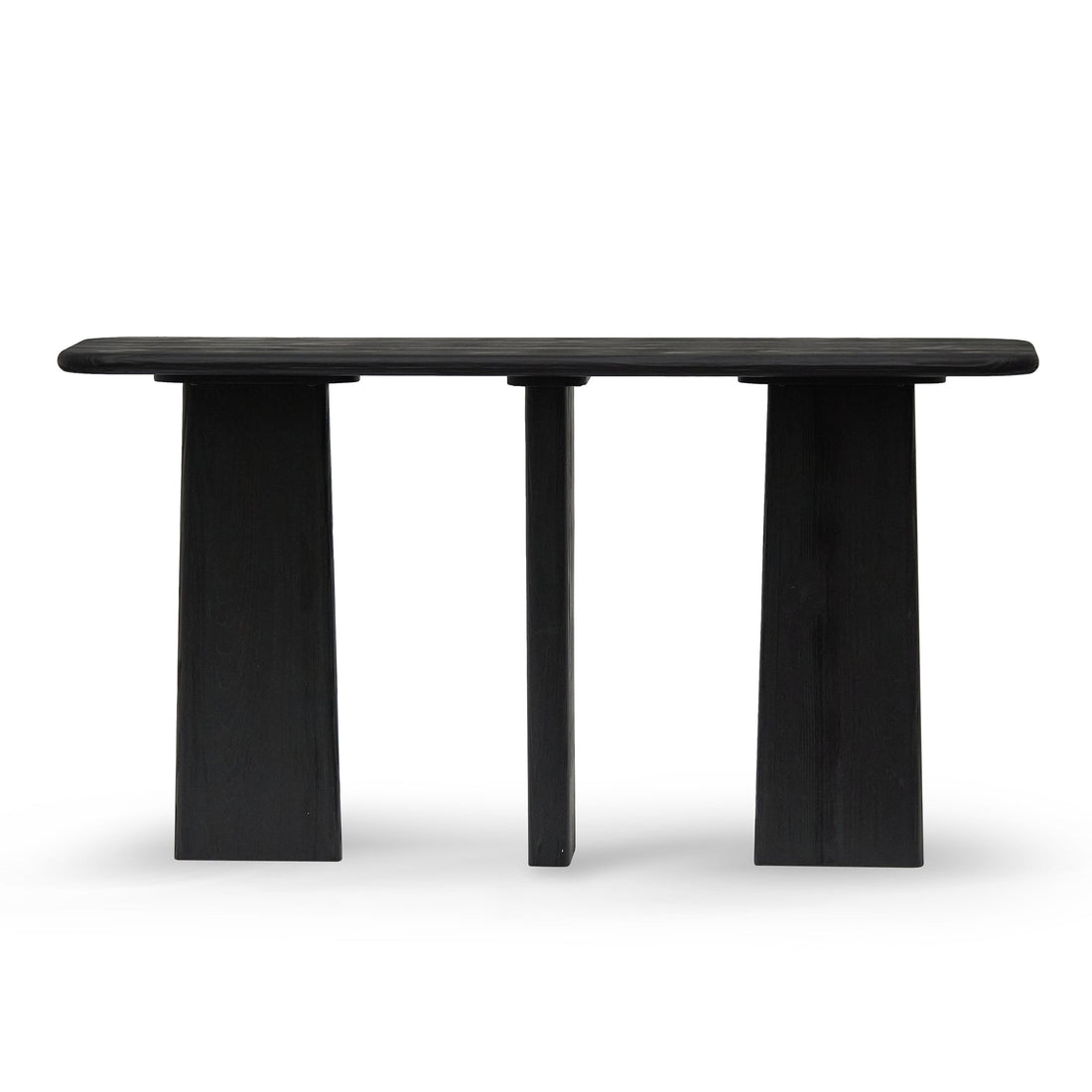 Samuel 1.6m Console Table - Full Black-0