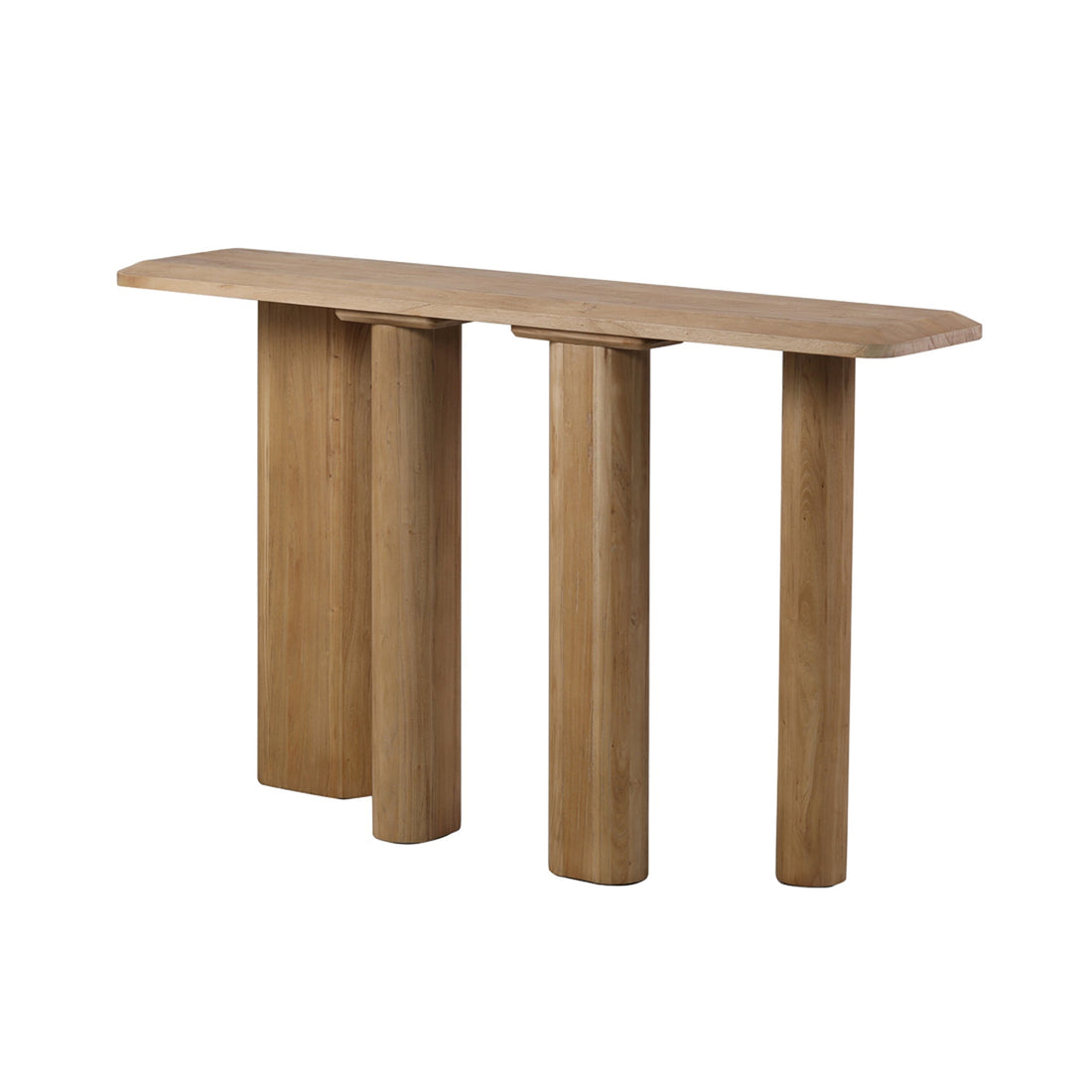 Alice 1.6m Wooden Console Table - Natural-0