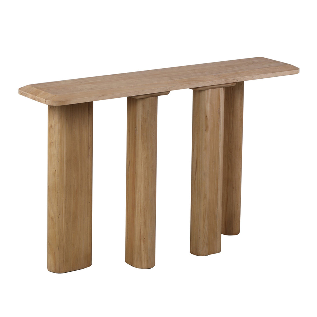 Alice 1.6m Wooden Console Table - Natural-0