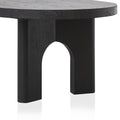 Charlie 2.8m oval dining table - Black-5