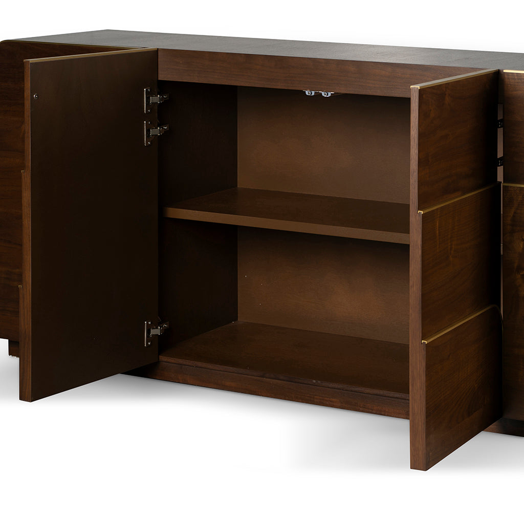 Luna 2m Buffet Unit - Walnut-7