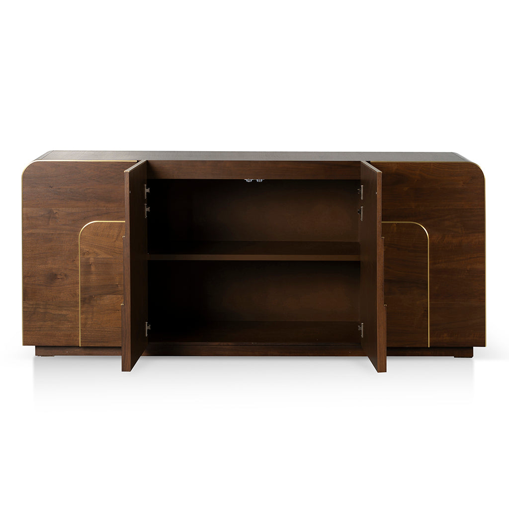 Luna 2m Buffet Unit - Walnut-3