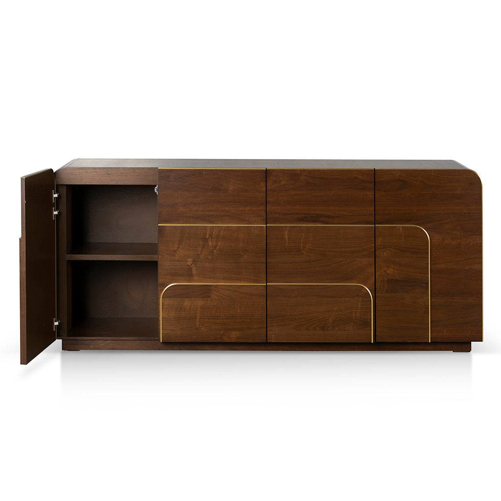 Luna 2m Buffet Unit - Walnut-9