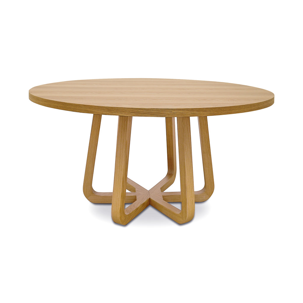 Kevin 1.5m Round Dining Table - Natural-0