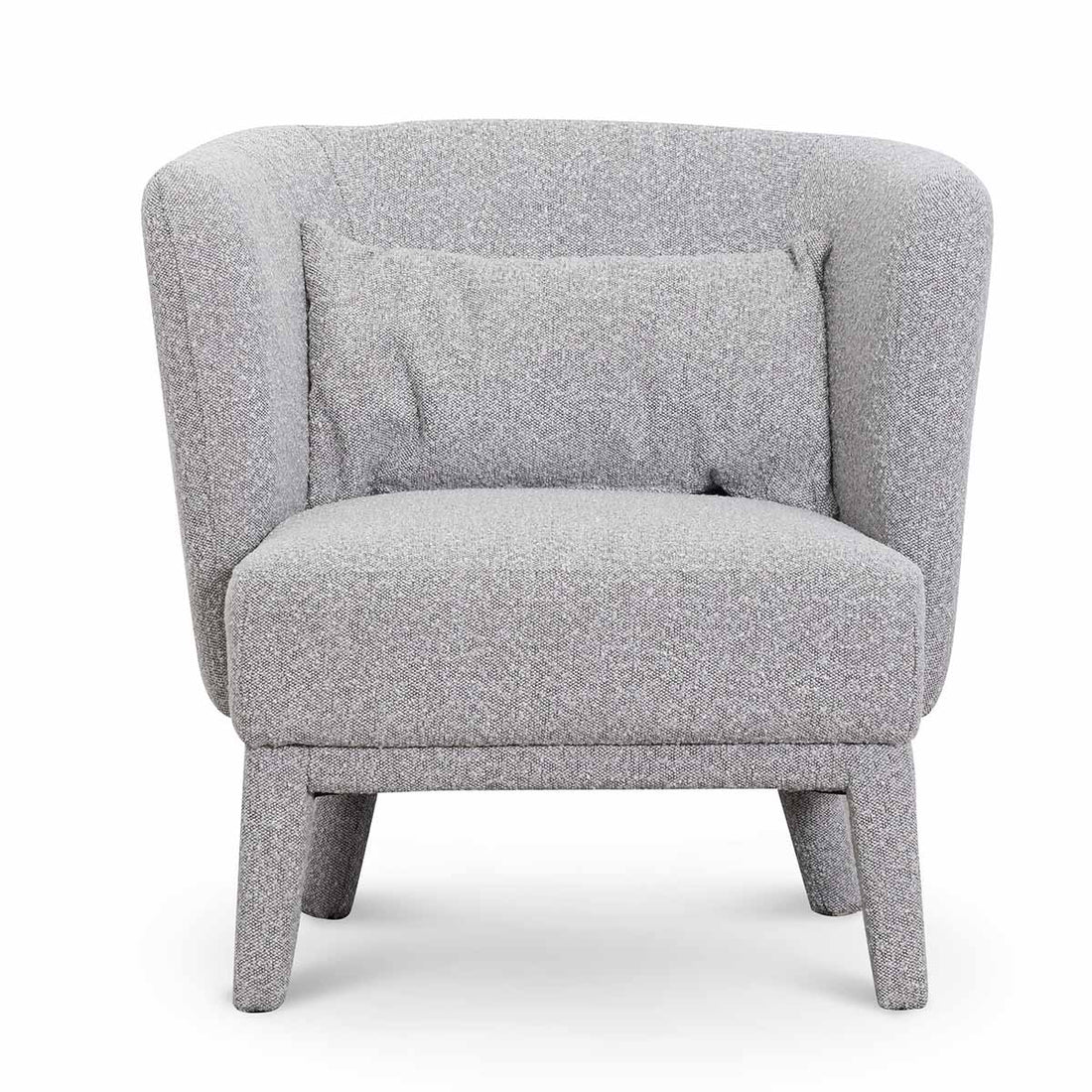 Patricia Armchair - Ash Grey Boucle-0