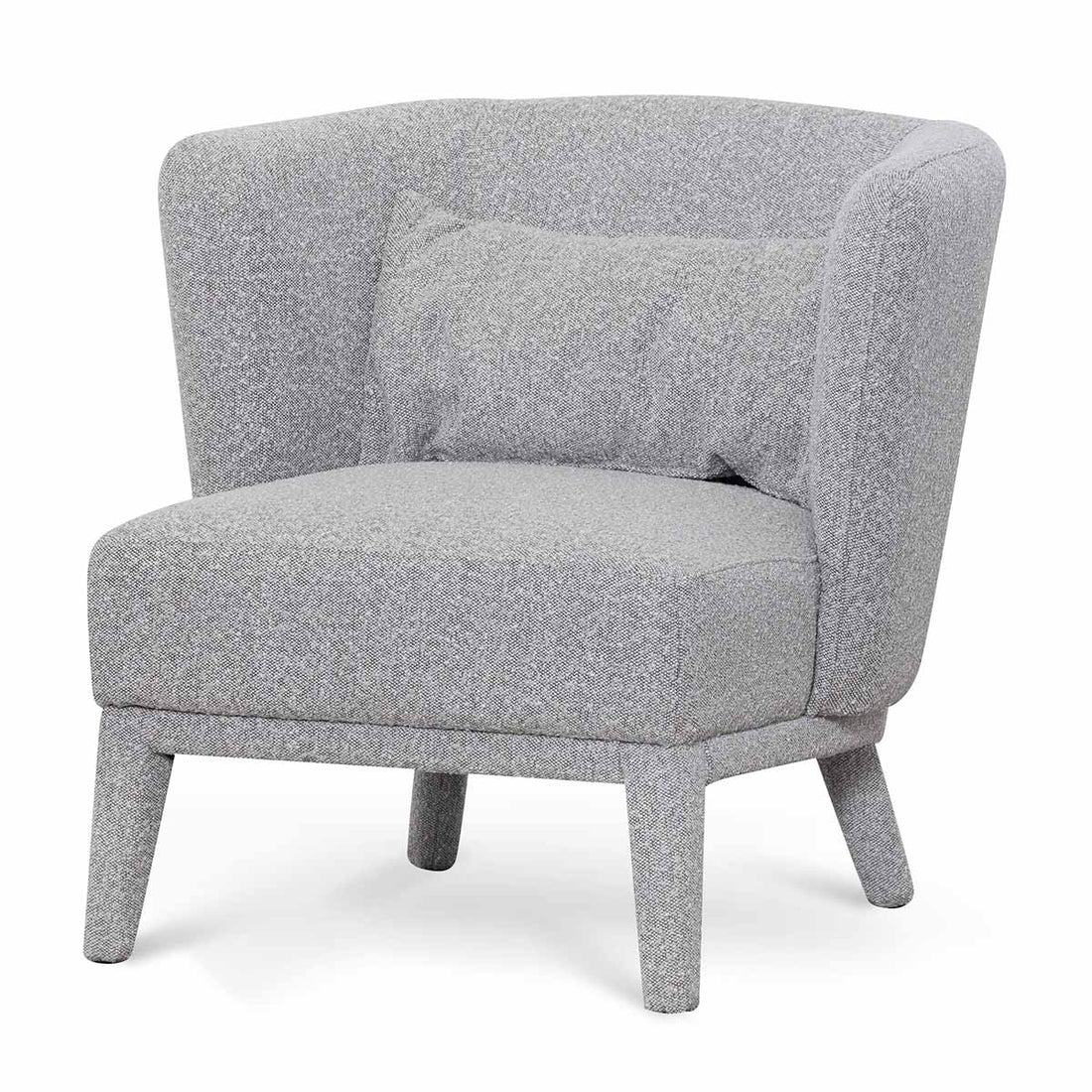 Patricia Armchair - Ash Grey Boucle-0