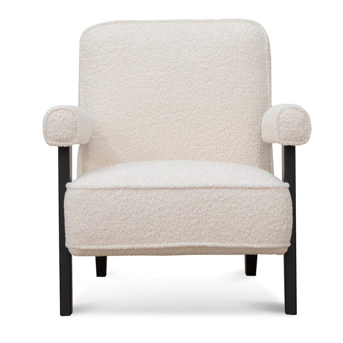 IsaacArmchair - Ivory White Sherpa-0