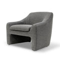 FrankFabric Armchair -  Graphite Grey-0