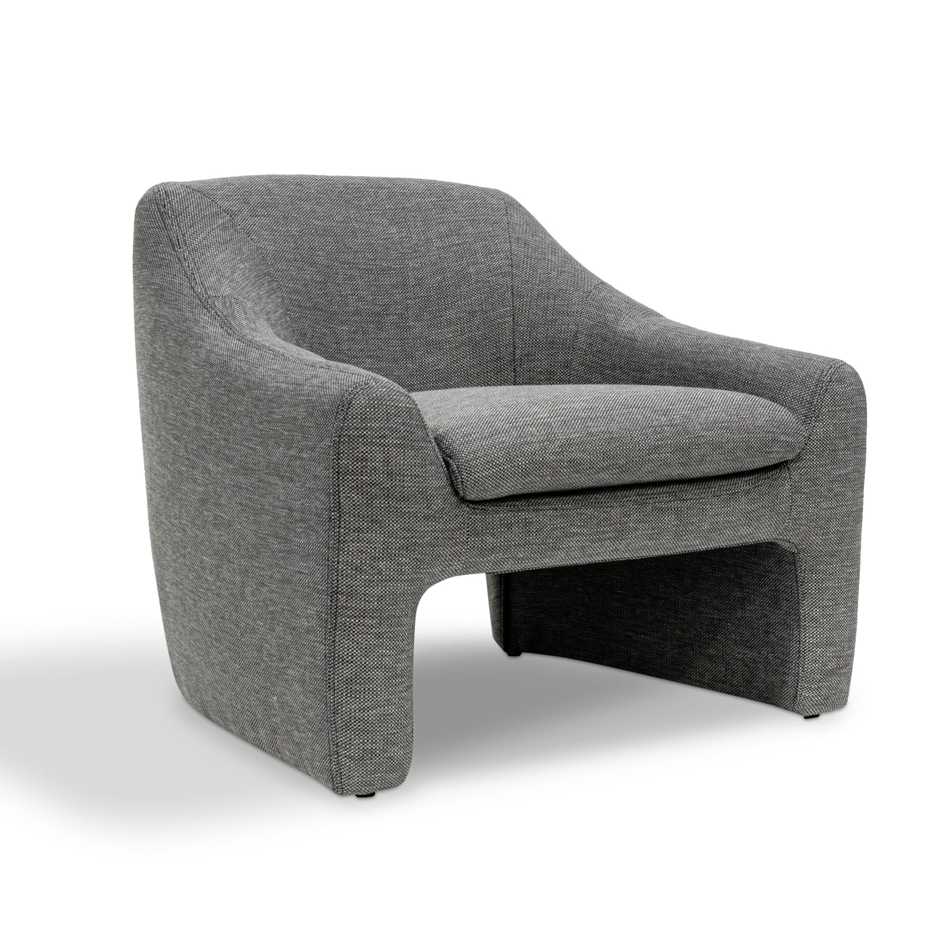 FrankFabric Armchair -  Graphite Grey-1