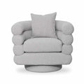 Wendy Armchair - Ash Grey Boucle-1