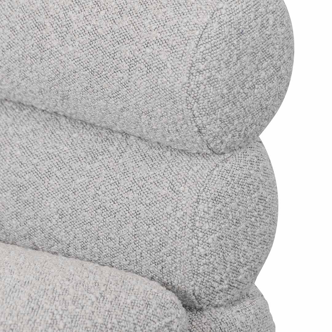 Wendy Armchair - Ash Grey Boucle-6