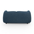 Yolanda2 Seater Fabric Sofa - Dark Blue-2