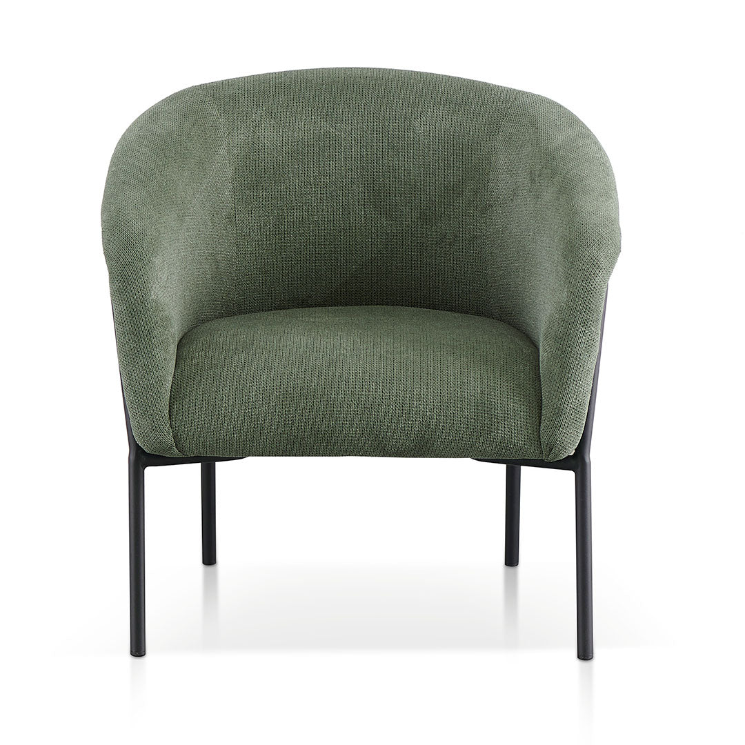 Frank Fabric Armchair - Mason Olive Green-0