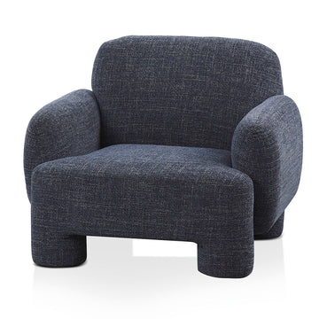 Zoe Armchair - Moss Navy-0
