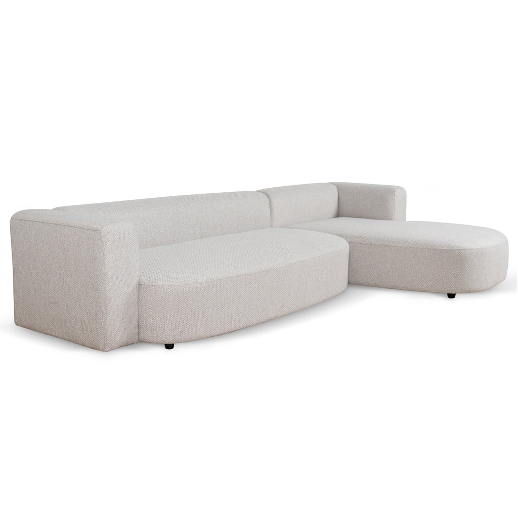 Nancy Right Chaise Sofa - Sterling Sand-0