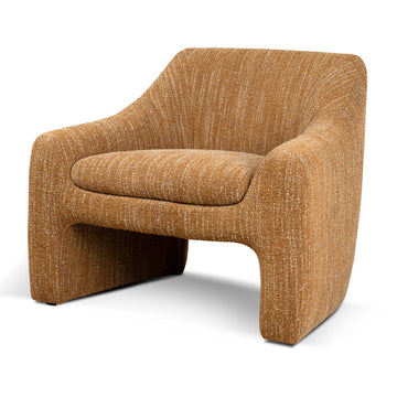 ThomasO Fabric Armchair - Ginger Brown-0