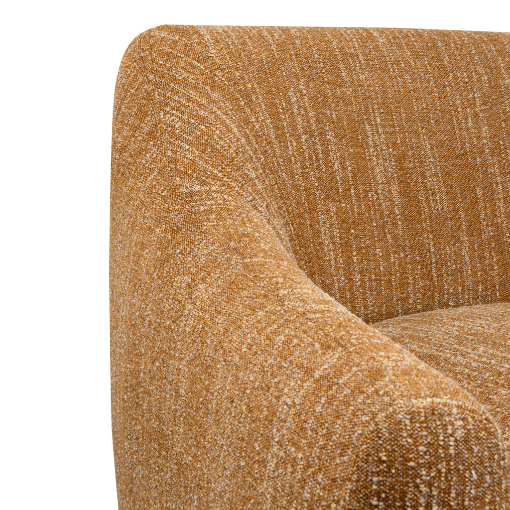 ThomasO Fabric Armchair - Ginger Brown-6