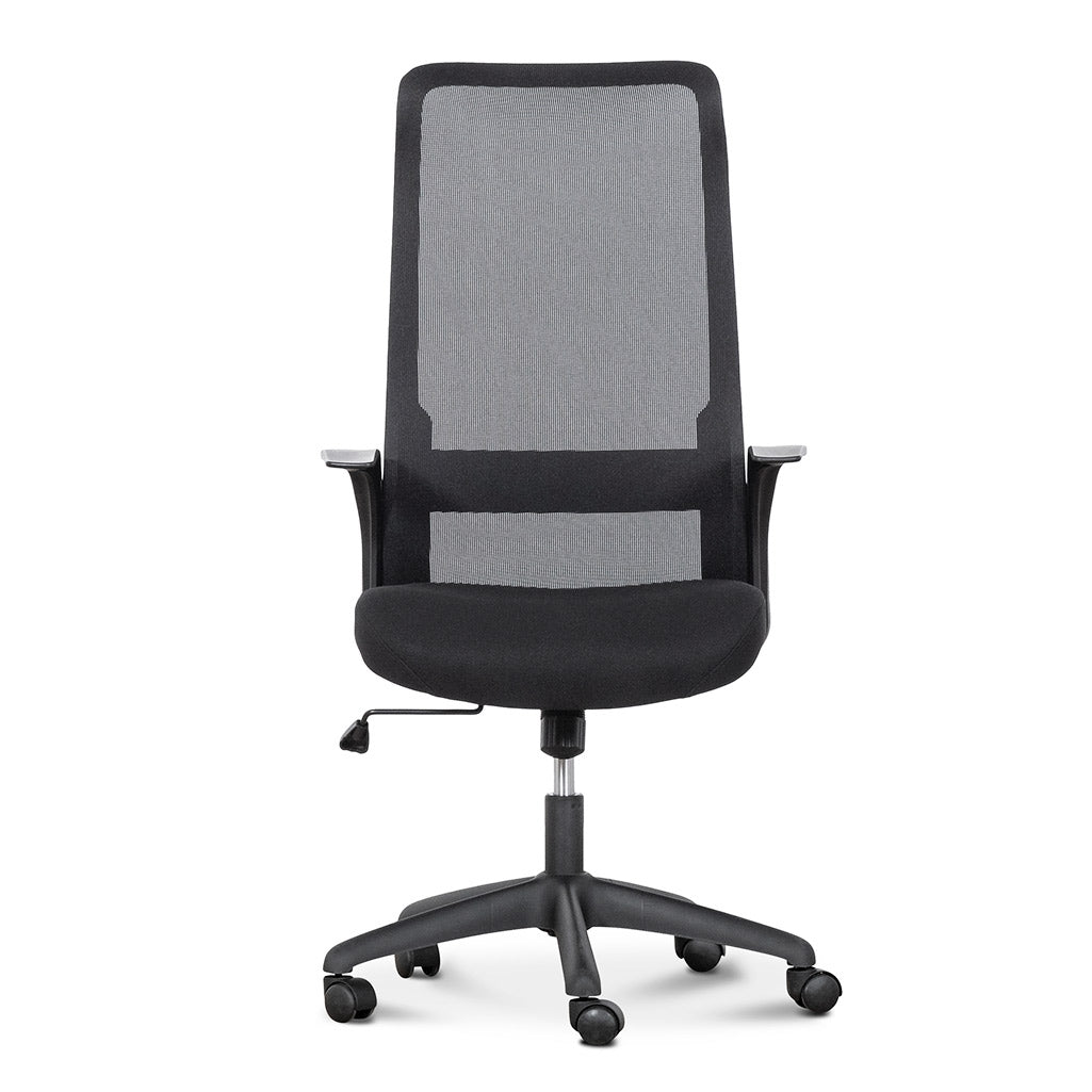 Quinn Mesh Office Chair - Black-0