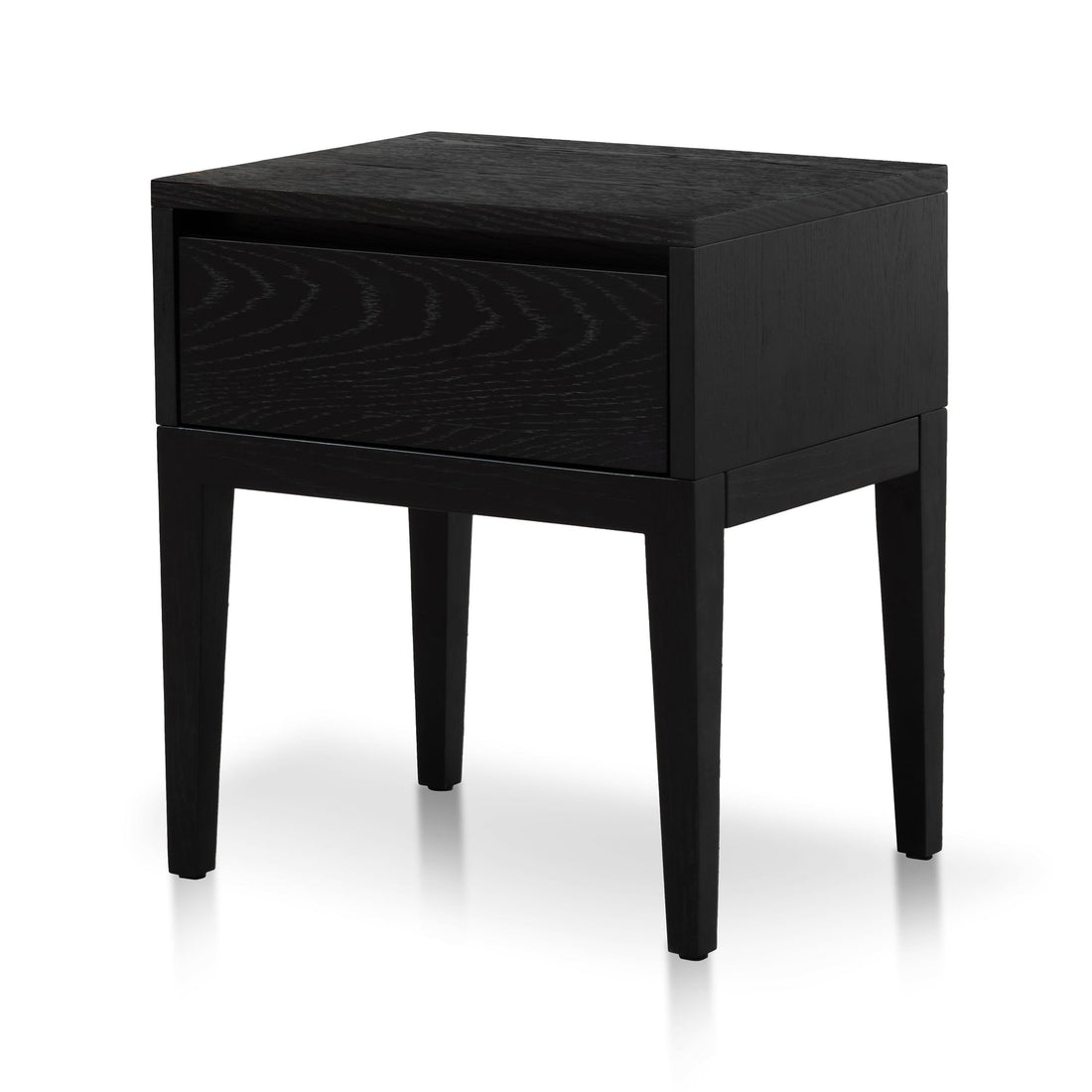 Nancy - Bedside Table - Black Oak-0