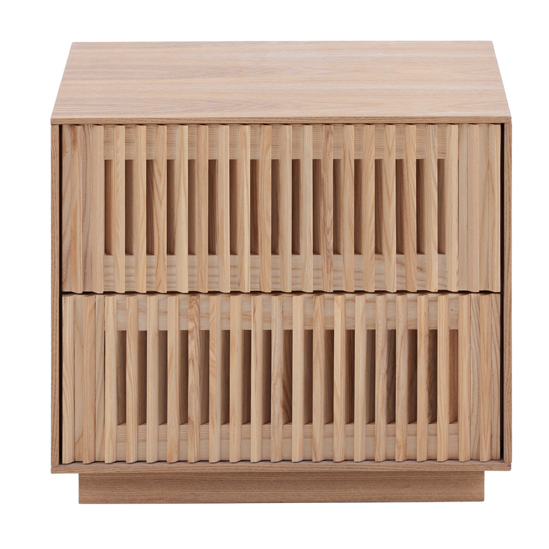 Oliver Bedside Table - Natural-0