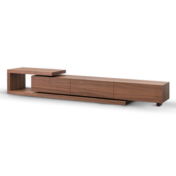 Wendy Extendable TV Entertainment Unit - Walnut-0