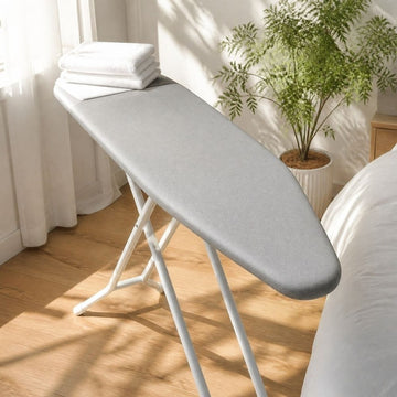 Ironing Board Cover, Iron Board Replacement Cover, Table Top Ironing Cover with Padding, Resist Scorching, Elastic Edge(47.24x14.69in)