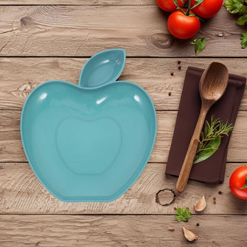 Sky- Dumpling Serving Dish with Dipping Sauce Plate, PP Material, 1 Piece