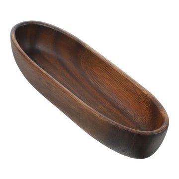 Wooden Serving Tray Pallet for Dessert, Fruit, Snacks, Salad - Acacia Wood Plate Dish