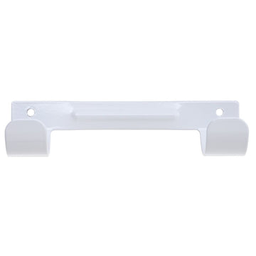 Ironing Board Hook Wall Mount Holder Rack Shelf White
